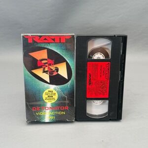 Slaughter From the Beginning The Video Rock Music VHS Tape 1990 HTF OOP